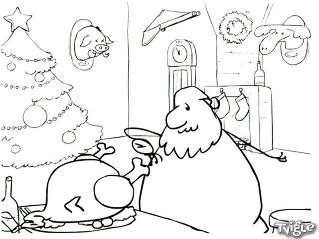 Санта Клаус против рождественской индейки