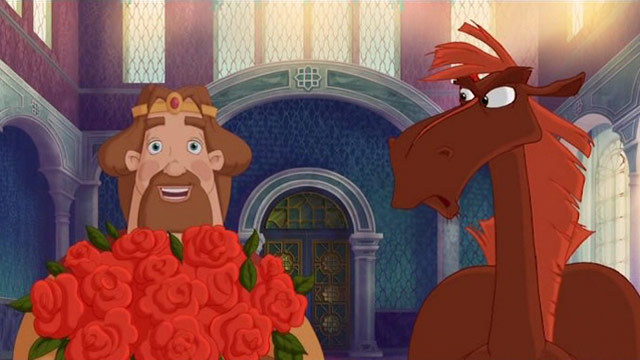 Три богатыря и Шамаханская царица. Фрагмент 3