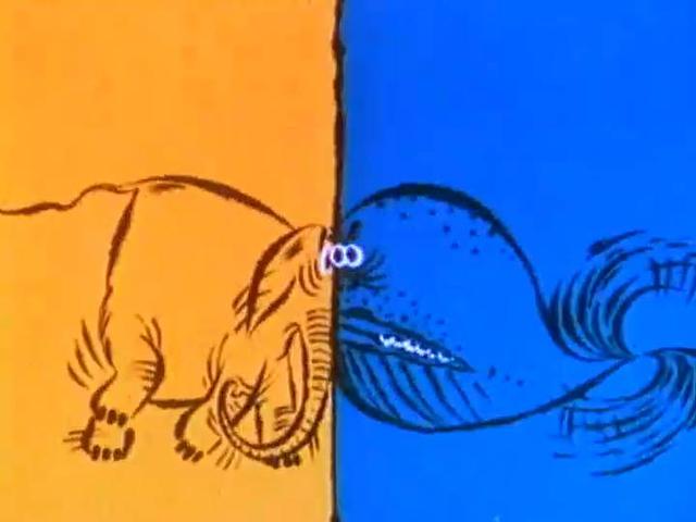 Великая битва Слона с Китом