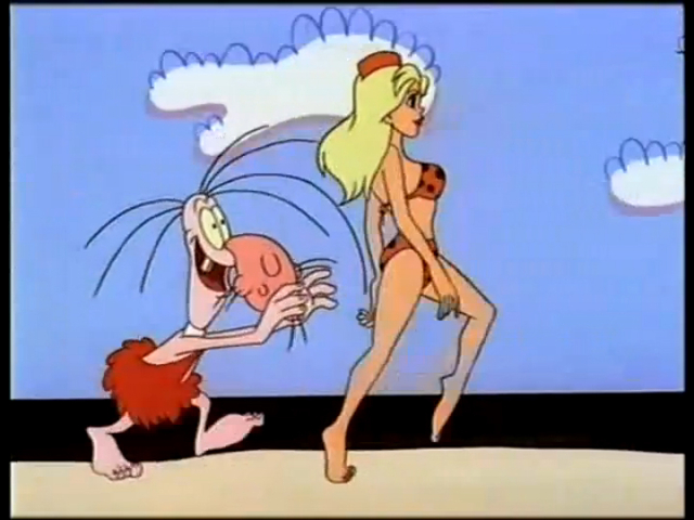 Пещерный человек и его жена