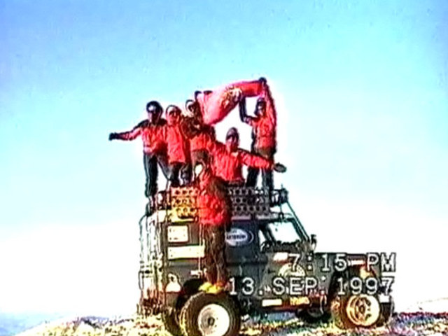 Land Rover на Эльбрусе