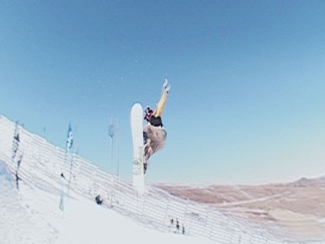 Ослепленный снегом